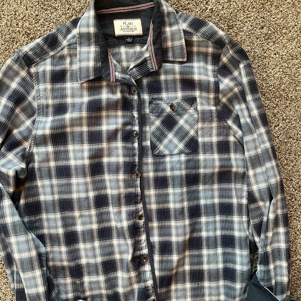 Mens Flag & Anthem Shirt